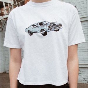 BRANDY MELVILLE MOTOR SHOW CAR SHIRT